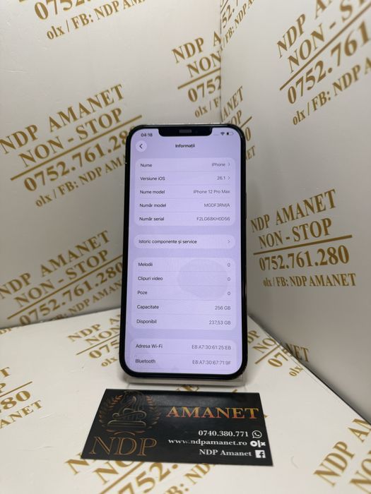 NDP Amanet Braila Iphone 12 Pro Max(55414)