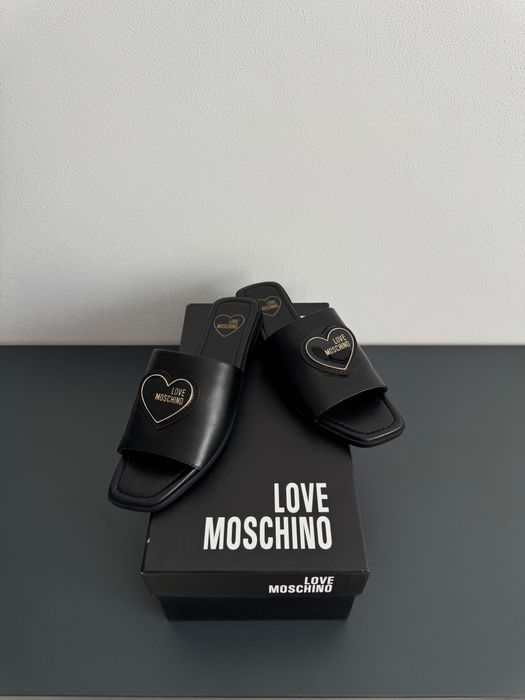 Slapi piele - Love Moschino - 37