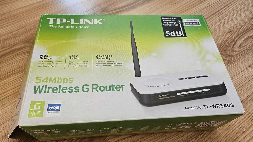 Безжичен рутер 54mbps TP-LINK