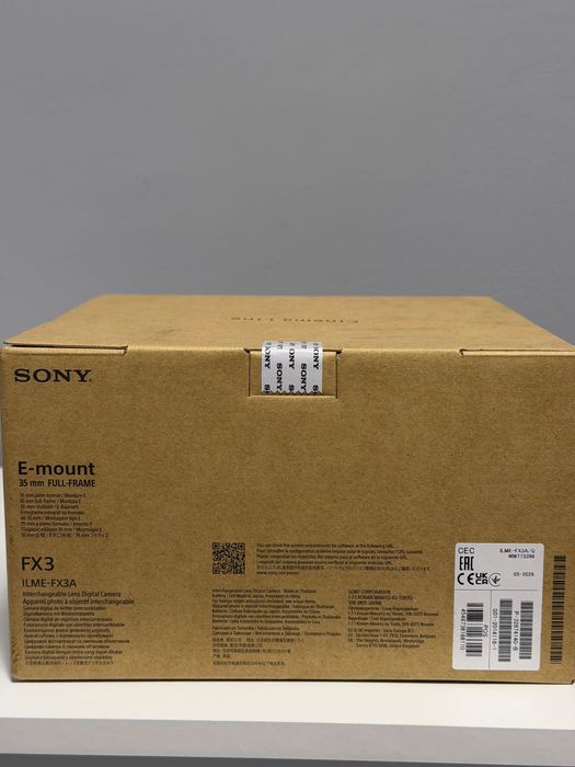 SONY a Cinema Line FX3 Чисто нова