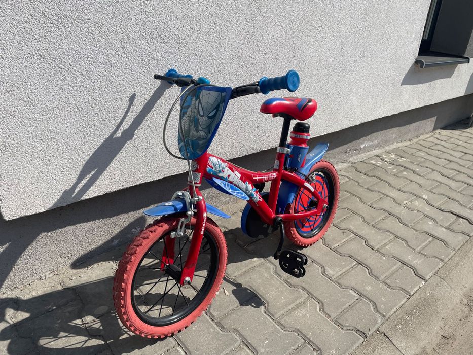 Bicicleta Spiderman pentru copii  + Trotineta