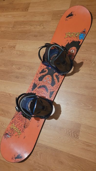 Placa snowboard Burton 125 + legaturi.Burton + boots Burton 35