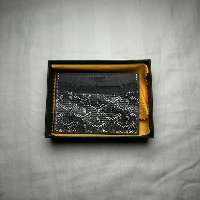 Portofel / Card Holder GOYARD gri– stare foarte bună