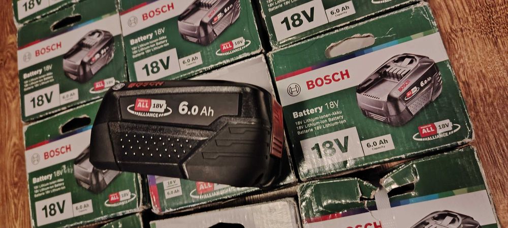 Bosch 18V/6ah model nou 2024 luna 08