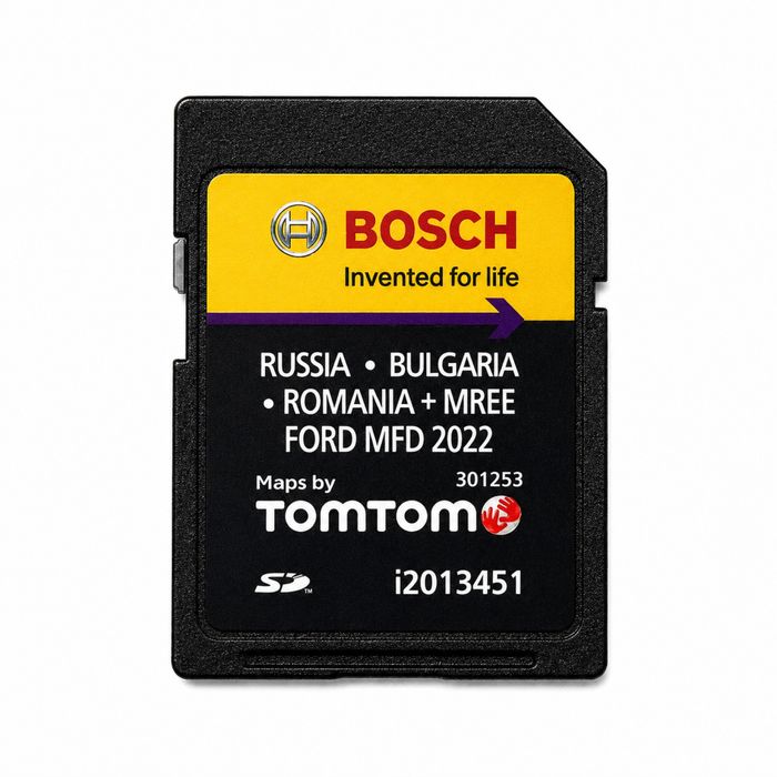 FORD MFD - GPS Navi SD Card Europa Est-West 2022-2023