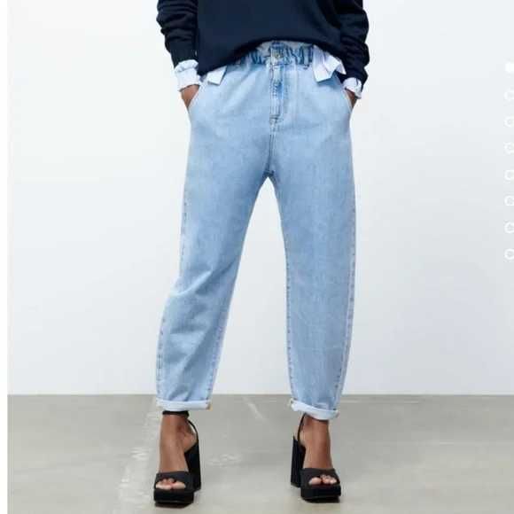Ново дамско дънки ZARA Baggy Fit