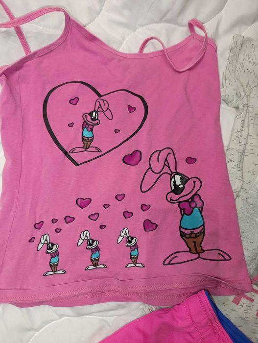 146/152 Лот летни дрешки за момиче блузки и къси панталони