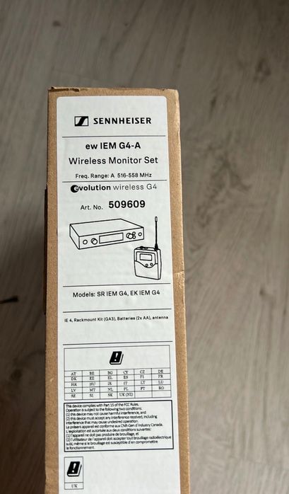 Sistem in-ear SENNHEISER ew iem G4 A