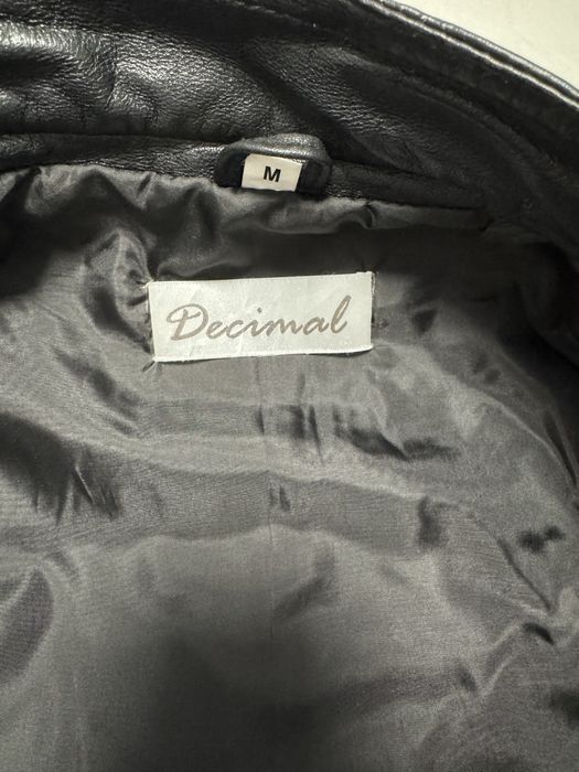 Geaca piele Decimal marimea M