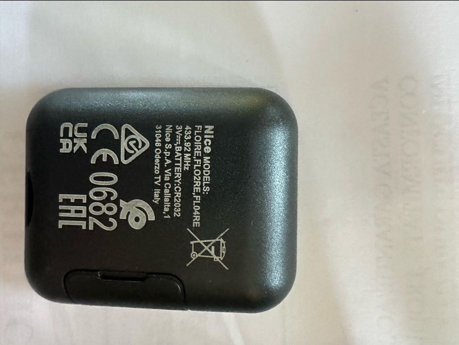 Telecomanda NICE poarta garaj