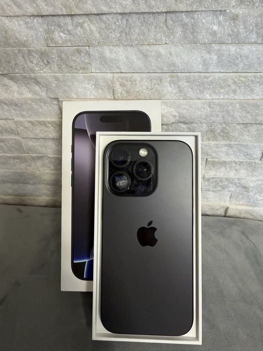 Iphone 16 pro 256 gb Black impecabil