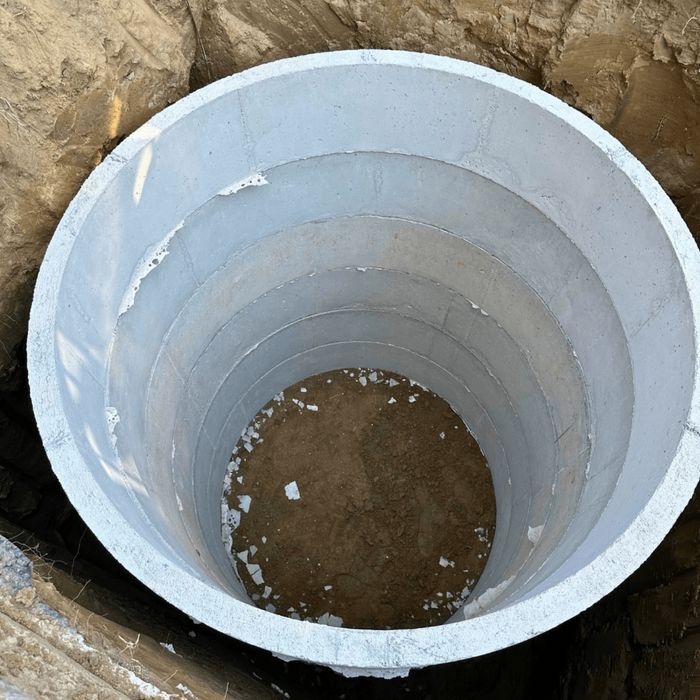 Изграждане на Септични Ями Шахти с Бетонни Пръстени с Багер Канализаци