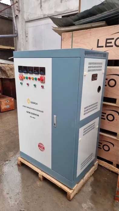 Stabilizator 200 kVA | 380V | Zavod / Sex / Ishlab chiqarish uchun