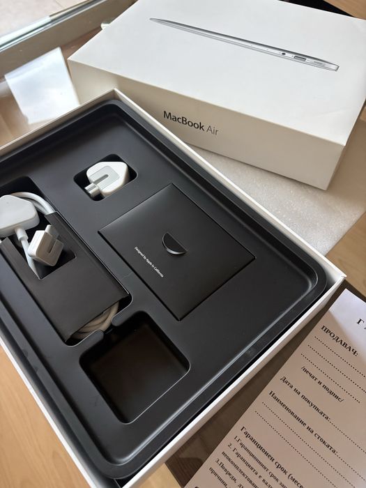 Macbook Air 13 Гаранция 12м Уникален