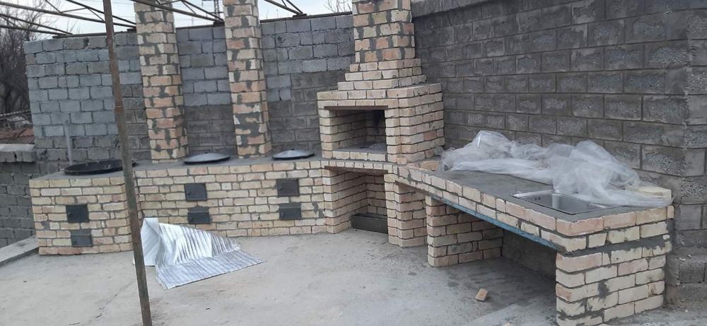 Учок, барбикю тандир, печка, каптилка курамиз тез ва сифатли