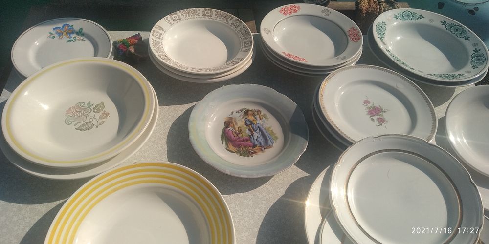 Тарелки , произведено в ссср