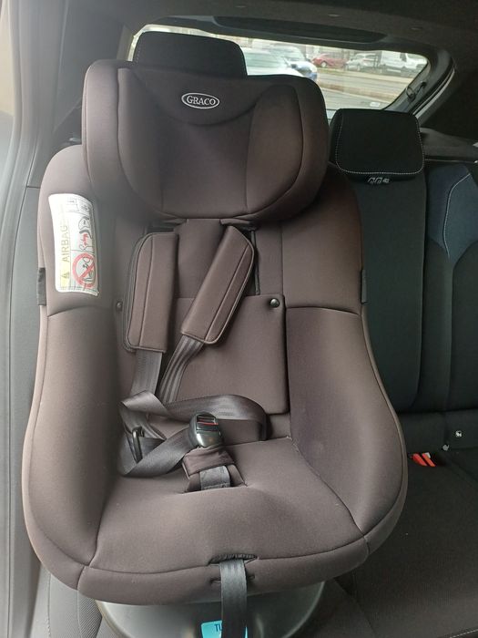 Scaun auto Rotativ 360 Graco Turn2Me Black, 0-18 kg, Negru