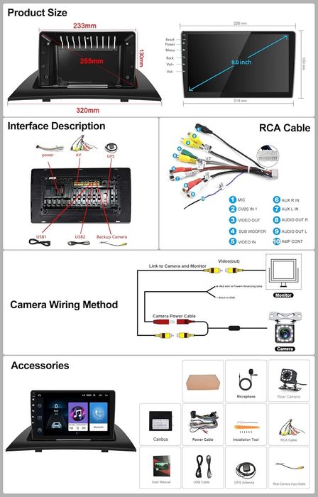 9" Мултимедия за BMW X3 E83 (2004-2012), Android 13, 4 core, 1+32Gb