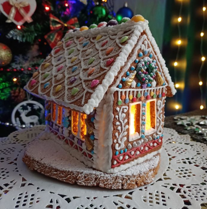 Пряничные домики съедобные