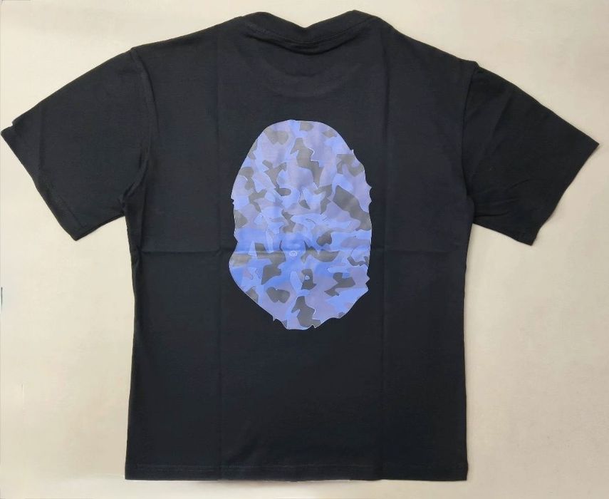 Bape Blue & Black Tee (тениска) М