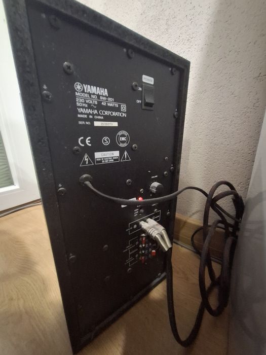 Домашно кино 5.1 Panasonic-Technics Dolby Digital ресивър+5 тонколони+субуфер - общо 550W RMS