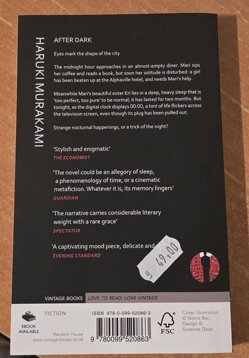 After Dark (ENG) Murakami