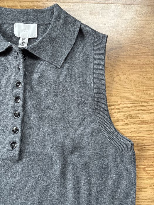 НОВ! Къс пуловер от памучна смес