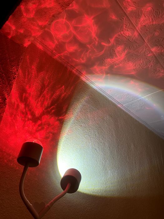 Торшер с эффектом заката, океанских волн