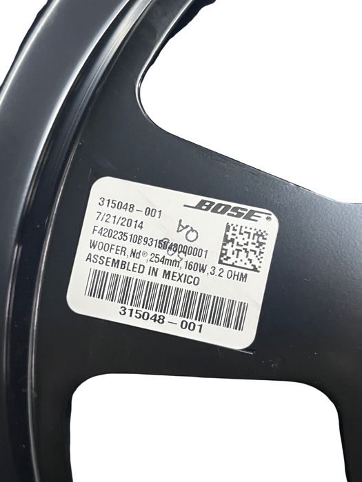 Difuzor Subwoofer Audi A8 Iii 4H2, 4H8, 4Hc, 4Hl 2009 - 2018 4H0035481