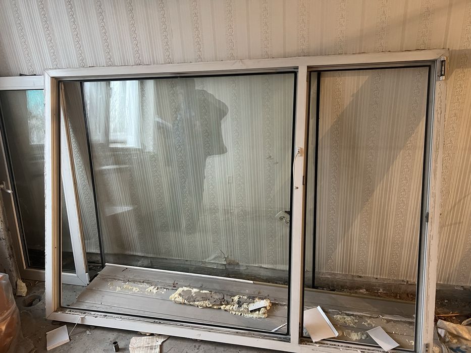 Продам пластиковые окна б/у