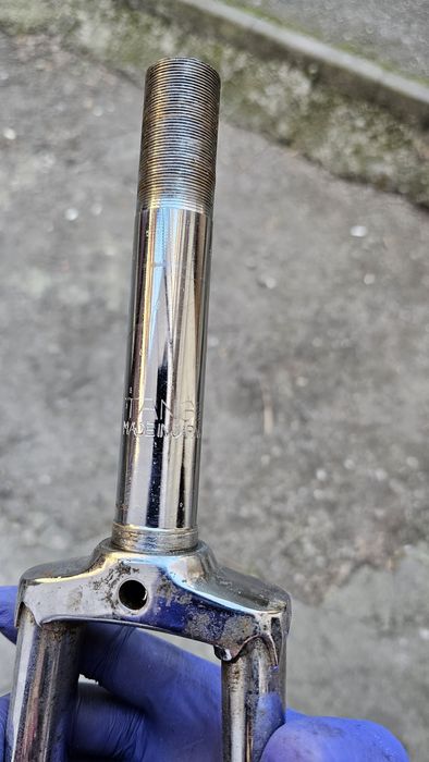 Furca  bicicleta Tange C1