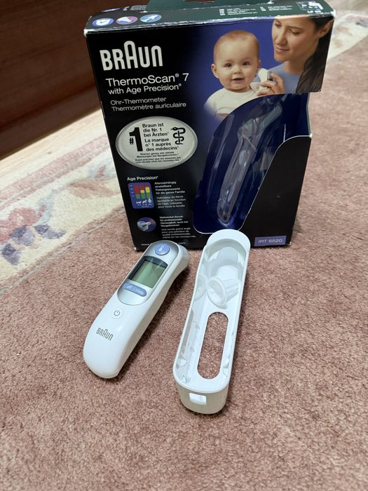 Braun ThermoScan 7 (бял)