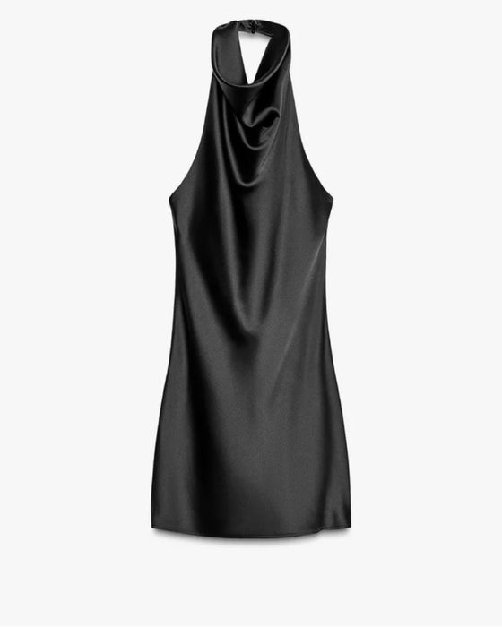 Сатенена рокля Zara