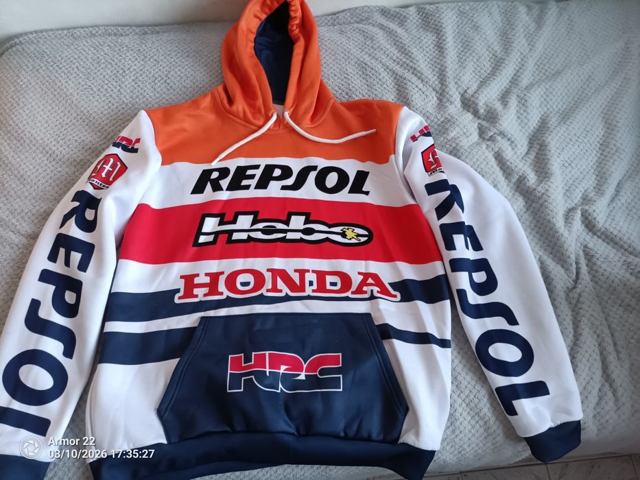 Суичър REPSOL 2XL и яке за мотор XL