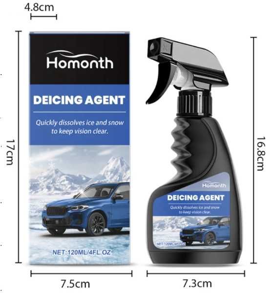 Спрей за размразяване на стъкла и ключалки 120мл