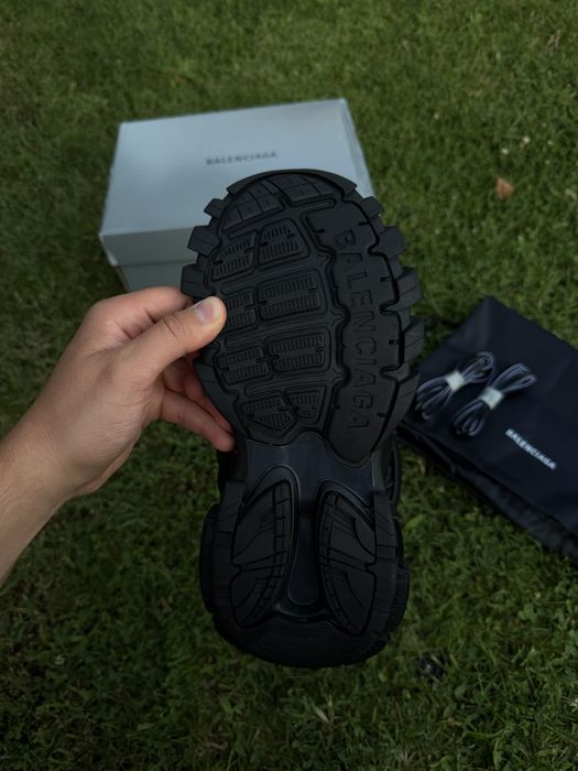 Adidasi Balenciaga Track Negru-Alb
