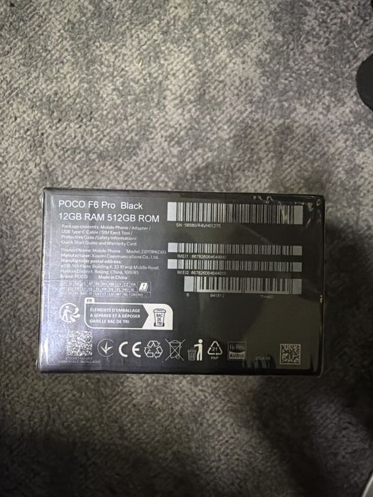 Poco F6 Pro Sigilat 512 Gb