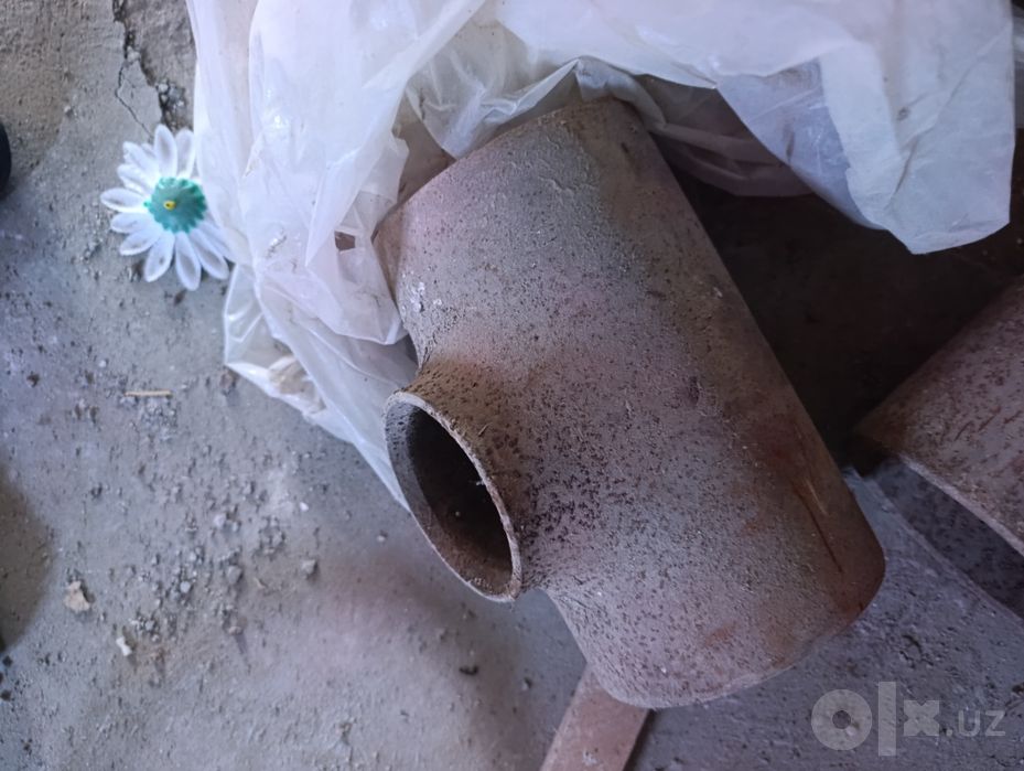 Тройник заводской  150х100 troynik traynik трайник желез толщина 1 см