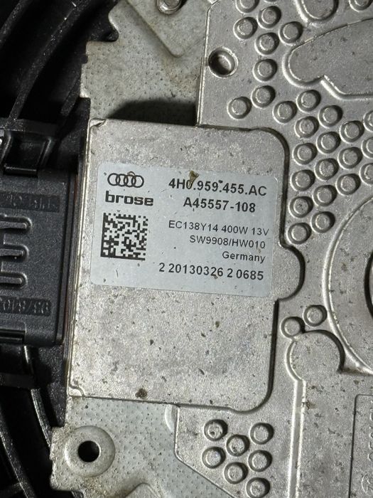 Вентилатор, Перка за охлаждане радиатор за Audi A8 D4 4,2TDI A6