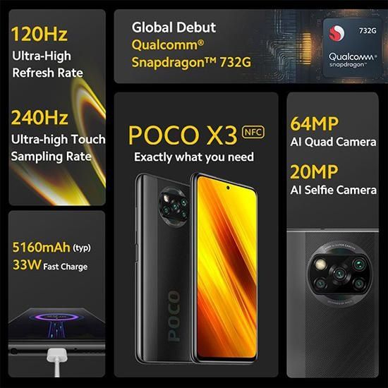 Срочно продам Poco X3 8+3/256