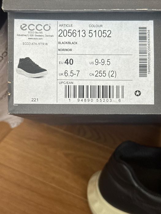 Кроссовки ECCO 40размер