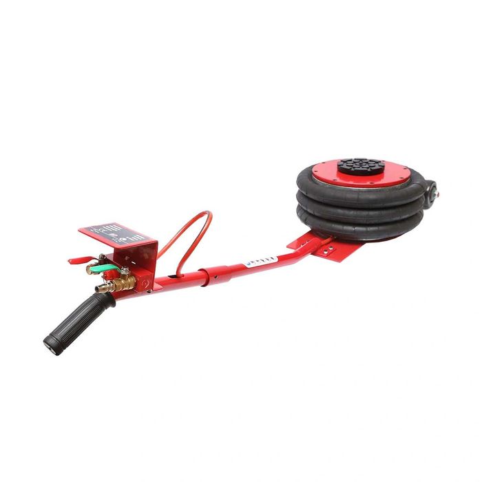 Cric profesional cu perna de aer, presiune de lucru 8-12Bar. maxima 5T