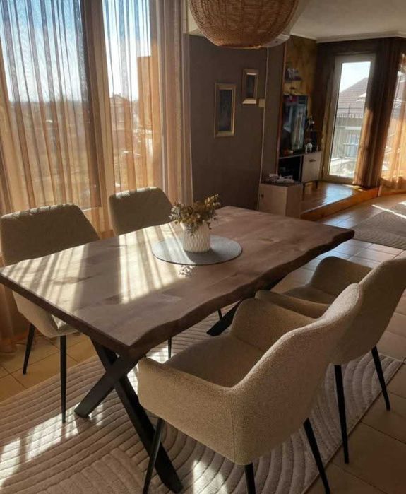 Трапезни маси масив масивни плотове