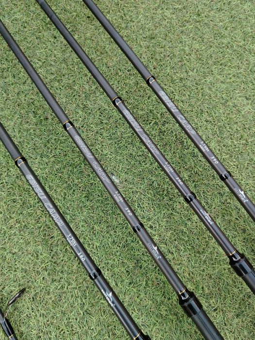 SET 4 Lansete EastShark EBISU CARP 3.90 m 3.75 Lbs 2 tronsoane NEW 202