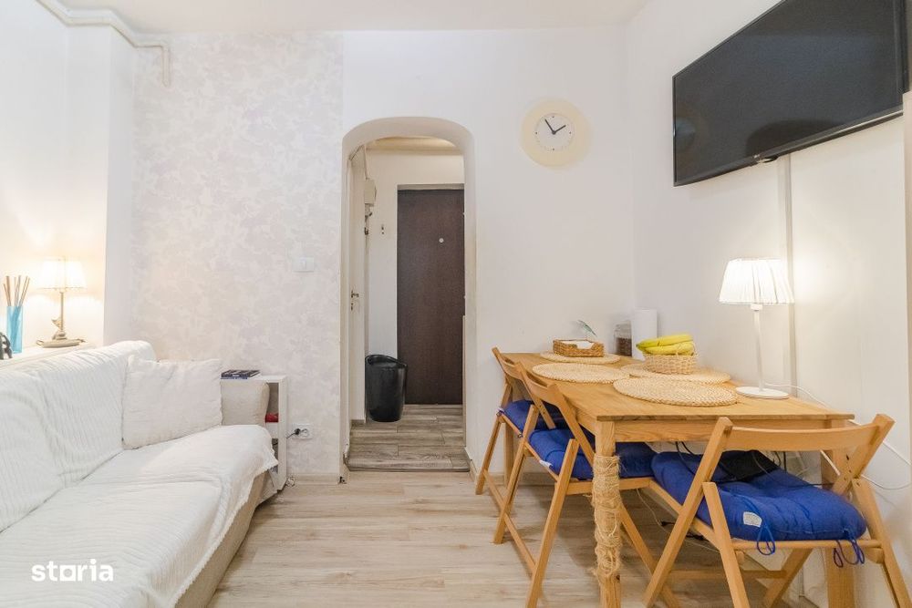 Floreasca - Ceaikovski | Studio 41 mp, mobilat, utilat, centrala si bo