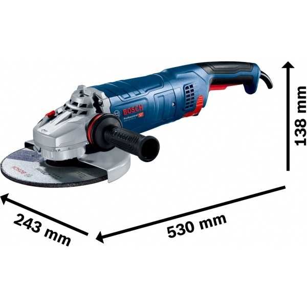 Polizor unghiular Bosch Professional GWS 24-230 JZ