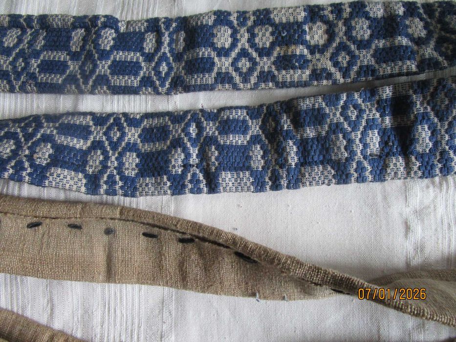 Автентичен фъкан колан за кюстендилска празнична носия