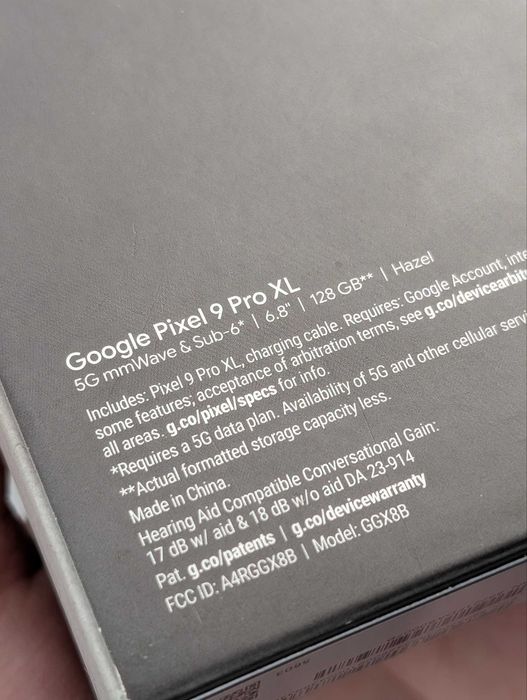 Google Pixel 9 Pro XL (128gb) Hazel