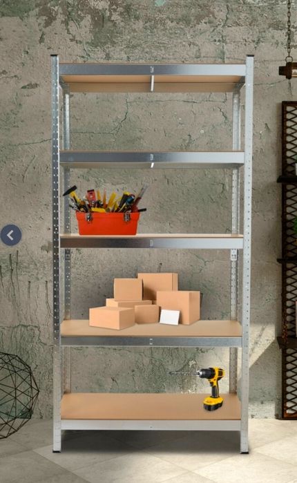 Rafturi premium HEINNER cu 5 polițe 180x90x40 Cm NOI - 160 Lei/Bucata