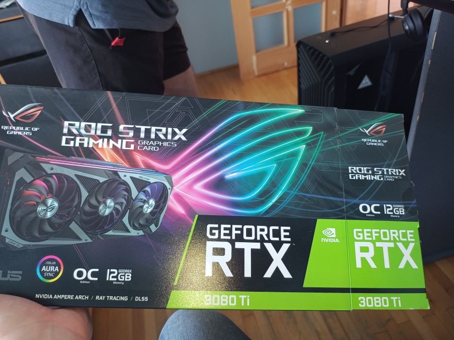 Rtx 3080 ti asus rog stryx OC